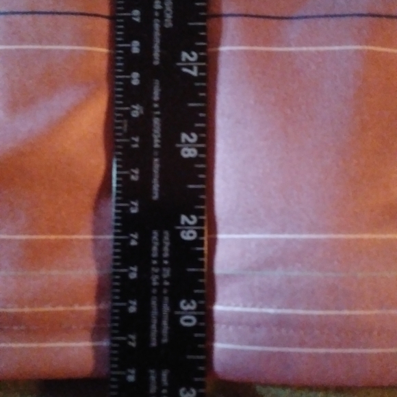 PGA  pro series polo golf shirt XXL Mauve with stripes 100% polyester Polo shi… - Picture 13 of 14